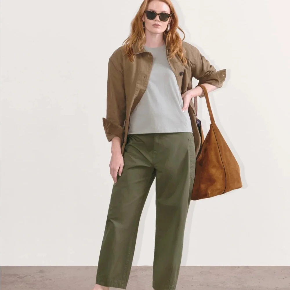 Everlane Utility Barrel Pant in cotton - Picture 3 of 4